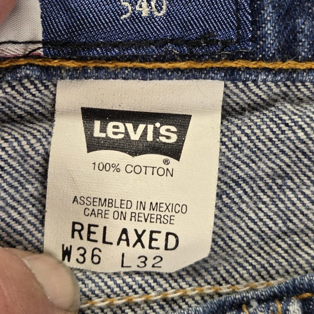 Levis preowned over actual